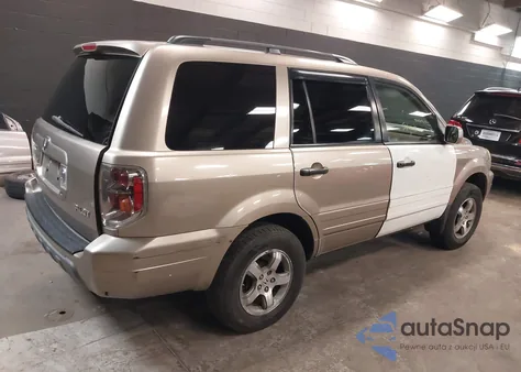 2005 Honda Pilot Ex-L from USA, damaged, VIN 5FNYF18655B048831